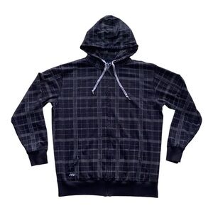 CCS-BLACK & GRAY HOODIE-SIZE XL